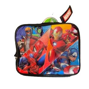 Brand New Avengers Lunchbox Marvel Superhero Lunch Bag SPIDERMAN IRON MAN